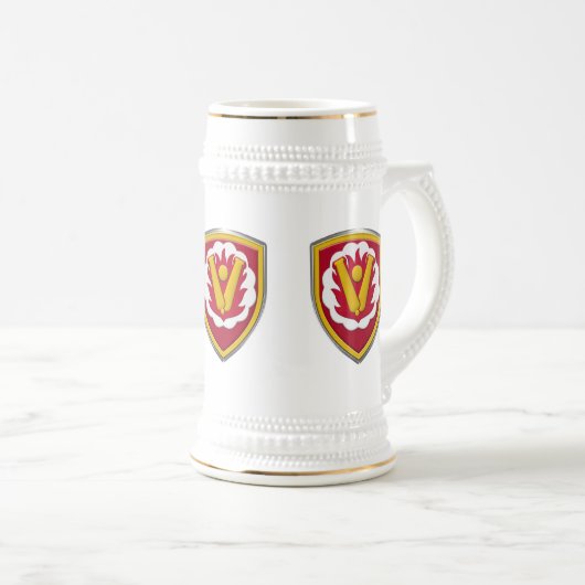 Chope À Bière 59e brigade d'ordonnance (Devant droit)
