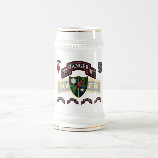 Chope À Bière 75e régiment de Rangers (Centre)