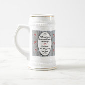 Chope À Bière 7 Mots Pour Un Mariage Long Et Heureux (Gauche)