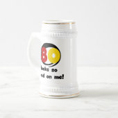 Chope À Bière 80 T-shirts et cadeaux de belle apparence sur moi (Devant gauche)