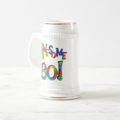 Chope À Bière 80 T-shirts et cadeaux impressionnants (Devant gauche)