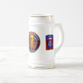 Chope À Bière 82e division aéroportée Artillerie (Devant droit)