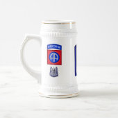 Chope À Bière 82e division aéroportée - Fort Bragg (Gauche)