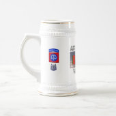 Chope À Bière 82e division aéroportée - Fort Bragg (Gauche)
