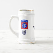 Chope À Bière 82e division aéroportée - Fort Bragg (Gauche)