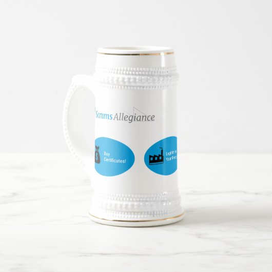 Chope À Bière 8 pintes (Devant gauche)