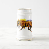 Chope À Bière Abeille de miel (Centre)