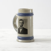 Chope À Bière Abraham Lincoln sur le vice et la vertu (Devant gauche)