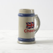Chope À Bière Acclamations britanniques ! (Devant droit)