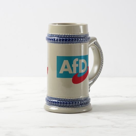 Chope À Bière AfD : Alternative pour l'Allemagne (Devant droit)