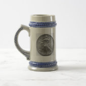 Chope À Bière Aigle américain Stein (Gauche)