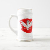 Chope À Bière Aigle blanc polonais (Gauche)
