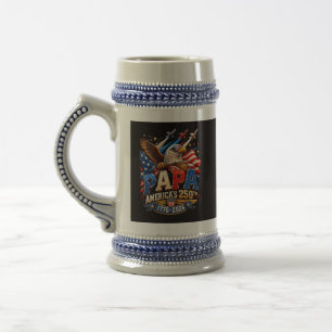 Chope À Bière Aigle patriotique Jets America 250e