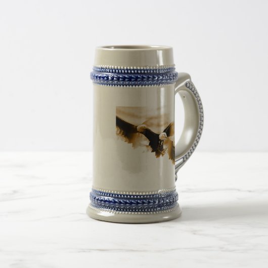 Chope À Bière Aigle volant (Devant droit)