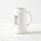 Chope À Bière Ailes parachutistes de la flamme (Devant droit)