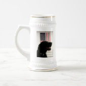 Chope À Bière All-american Black Labrador Retriever (Gauche)