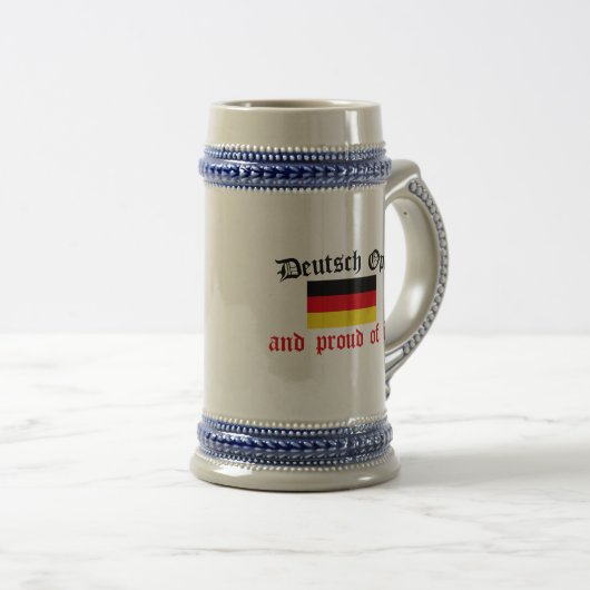 Chope À Bière Allemand fier Opa (Devant droit)