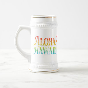Chope À Bière Aloha Hawaii