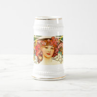 Alphonse Mucha Art Nouveau Daydream
