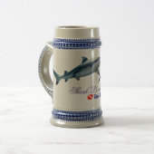 Chope À Bière Amateurs de requins mignons Verre de tir (Devant gauche)