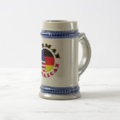 Chope À Bière Américain allemand (Devant droit)