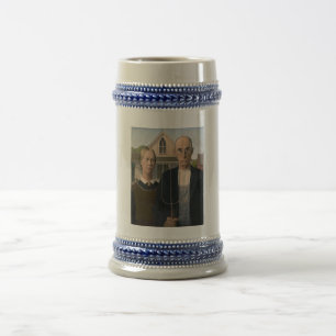 Chope À Bière American Gothic : Vie rurale pauvre paysan