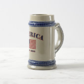 Chope À Bière Amérique 1776 / 2026 (Devant droit)