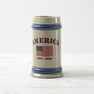Chope À Bière Amérique 1776 / 2026