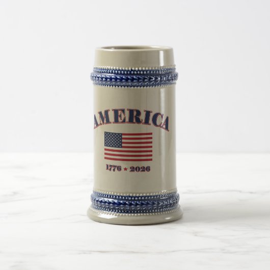 Chope À Bière Amérique 1776 / 2026 (Centre)