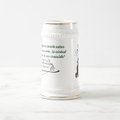 Chope À Bière AMIS de DON QUIXOTE s - 400 ans - taza de (Centre)