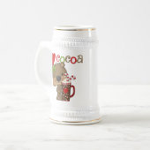 Chope À Bière Amour de cacao d'ours de fille (Devant gauche)