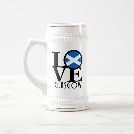 Chope À Bière AMOUR Glasgow Écosse (Gauche)