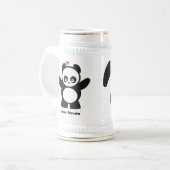 Chope À Bière Amour Panda® Stein (Devant gauche)