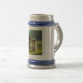 Chope À Bière Amoureux des chiens (Devant droit)