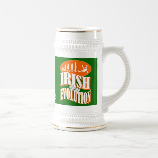 Chope À Bière Amusante évolution irlandaise (Droite)