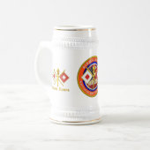 Chope À Bière Ancien combattant du Corps de signalisation   (Devant gauche)