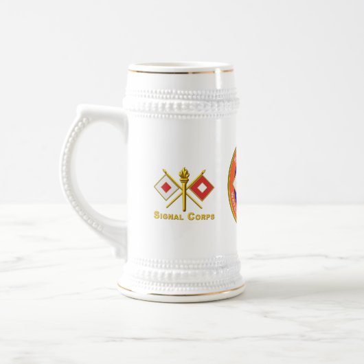Chope À Bière Ancien combattant du Corps de signalisation (Gauche)