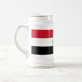 Chope À Bière Ancien drapeau de Syrie (Gauche)