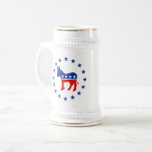 Chope À Bière Âne Stein de Démocrate (Devant gauche)