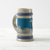 Chope À Bière Ange avec la croix (Devant gauche)