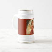 Chope À Bière Ange de Noël 4 (Devant gauche)