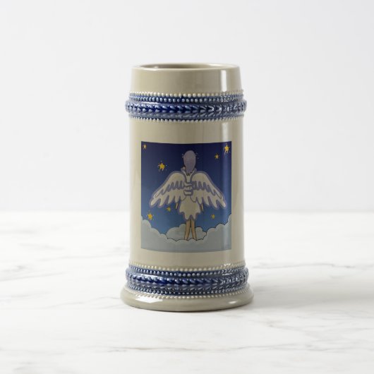 Chope À Bière Ange observé étoilé Stein (Centre)