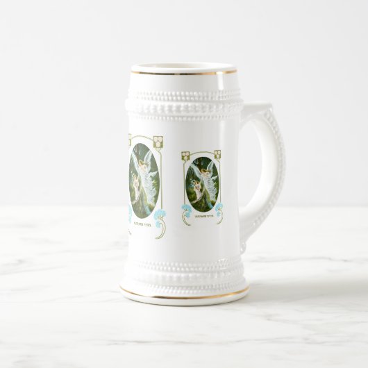 Chope À Bière Anges gardiens (Devant droit)