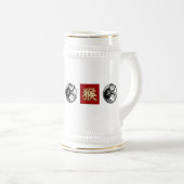 Chope À Bière Année chinoise du singe (Devant droit)