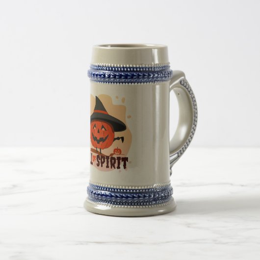 Chope À Bière Appel de l'Esprit d'Halloween (Devant droit)