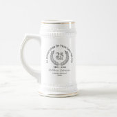 Chope À Bière Appréciation du service long personnalisée (Gauche)