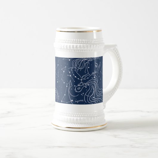 Chope À Bière Aquarius (Devant droit)