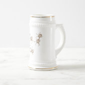 Chope À Bière Araignée Araignée Spiderman Golden and White Stein (Devant droit)