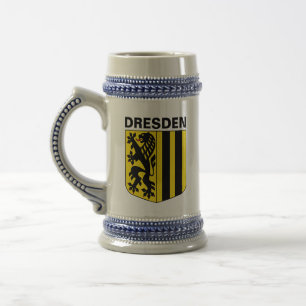 Chope À Bière Armoiries de Dresde, Allemagne