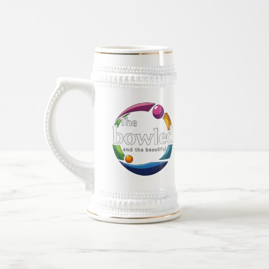 Chope À Bière "Art in Motion : Circulaire pelouse Bowls Bowled L (Gauche)